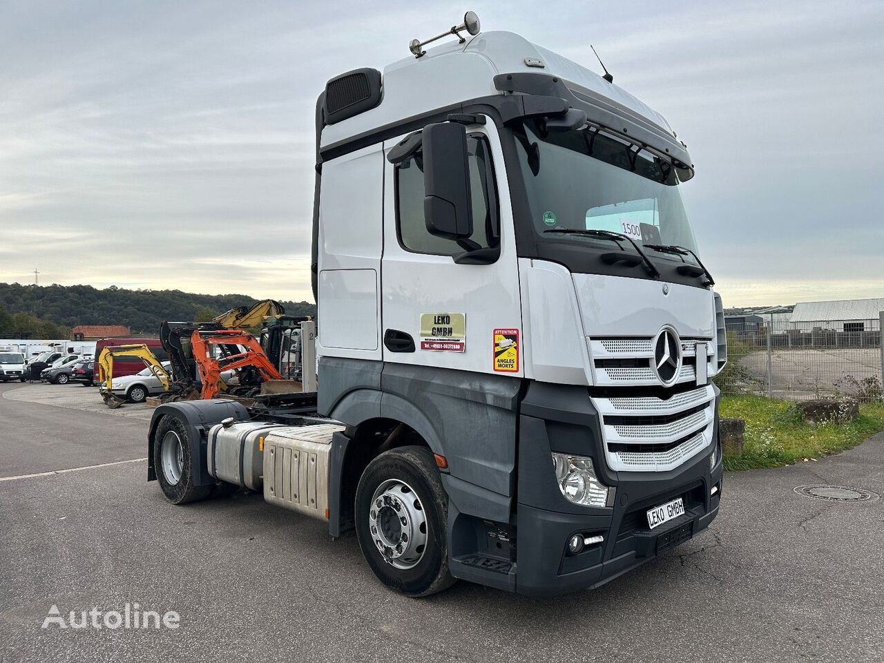 Mercedes-Benz Actros 963 Kipphydraulik truck tractor for sale Germany ...