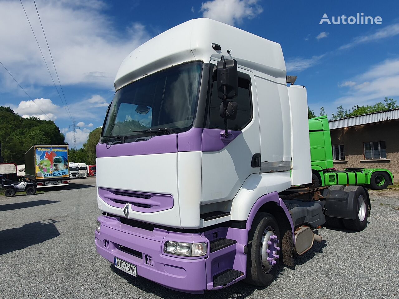 Renault Premium Manual Top Truck Tractor For Sale Poland Nysa Bx40456