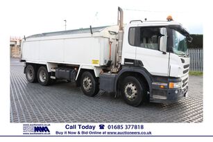 Scania P410 8X4 AUTO 32TON WEIGHTLIFTER BODY TIPPER C/W LOAD COVER (EUR truck tractor + tipper semi-trailer