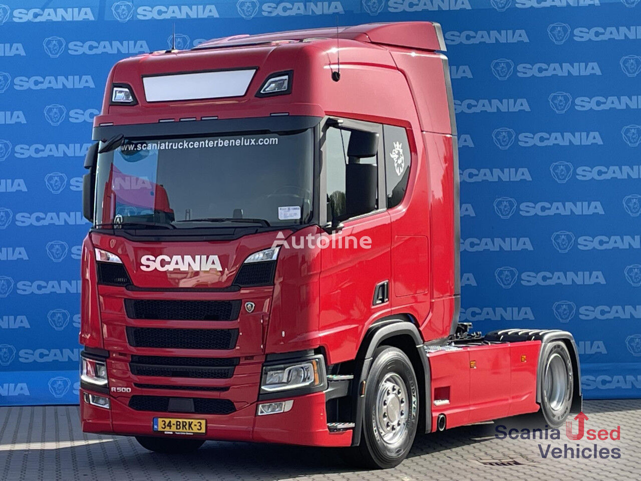 Scania R 500 A4x2NA RETARDER PTO NAVI LED truck tractor