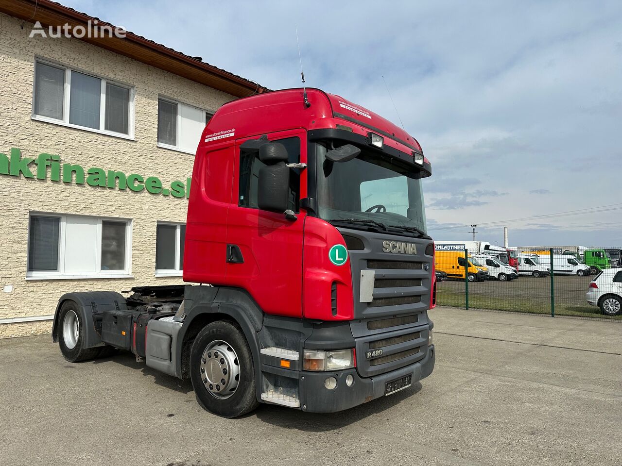 Scania R420 Euro 3 Manuál Retardér Vin 922 Truck Tractor For Sale