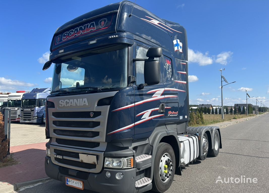 Scania R450 pusher TOPLINE truck tractor for sale Poland Strzegowo, PM37533