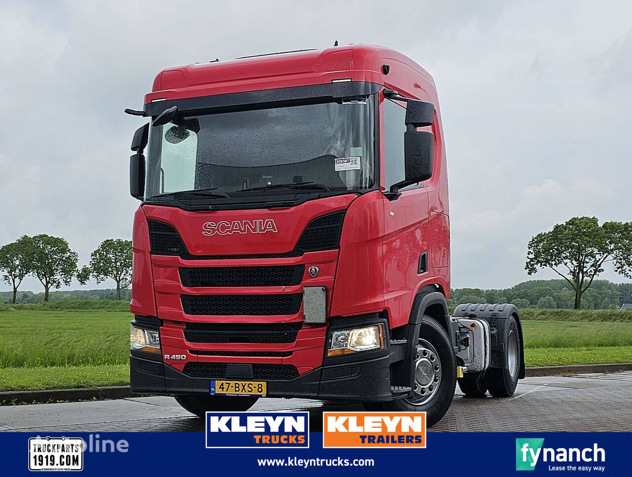 Scania R450 ret. pto+hydr. 318tk truck tractor