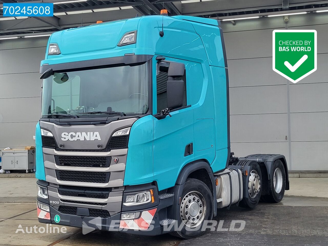 Scania R500 6X2 Lift+Lenkachse Retarder Standklima LED ACC Navi truck tractor