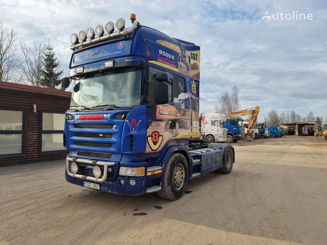 Scania R500 V8 truck tractor