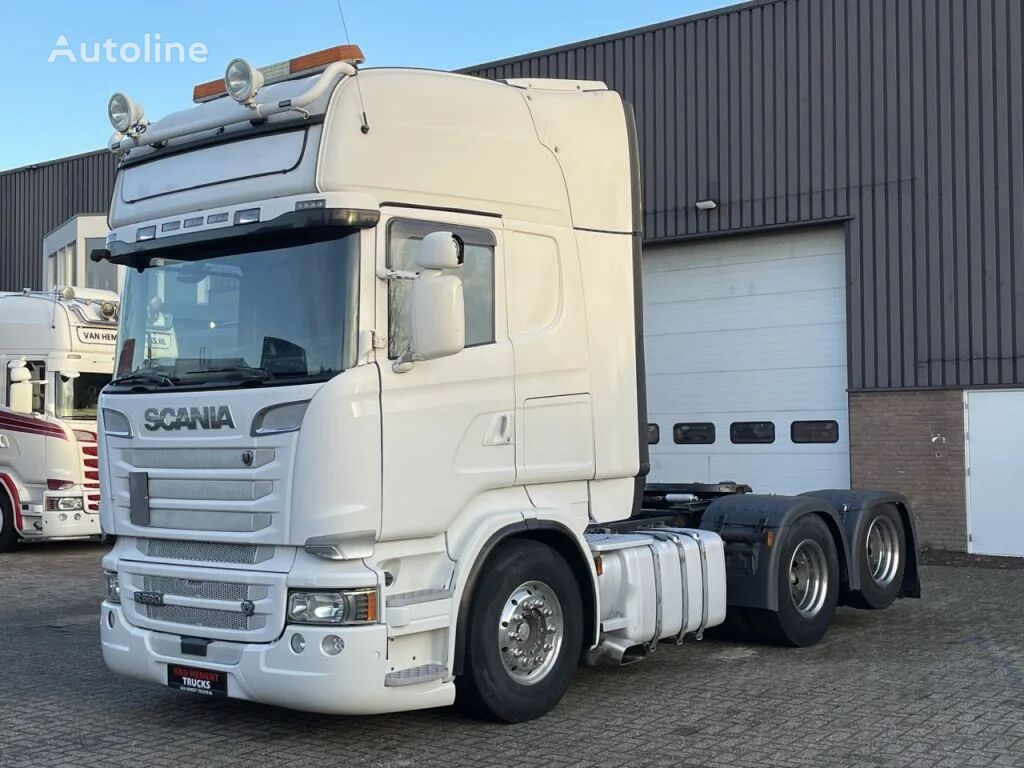 Scania R580 V8 / Euro6 / Retarder / Full air / Automaat / 6x2 truck tractor