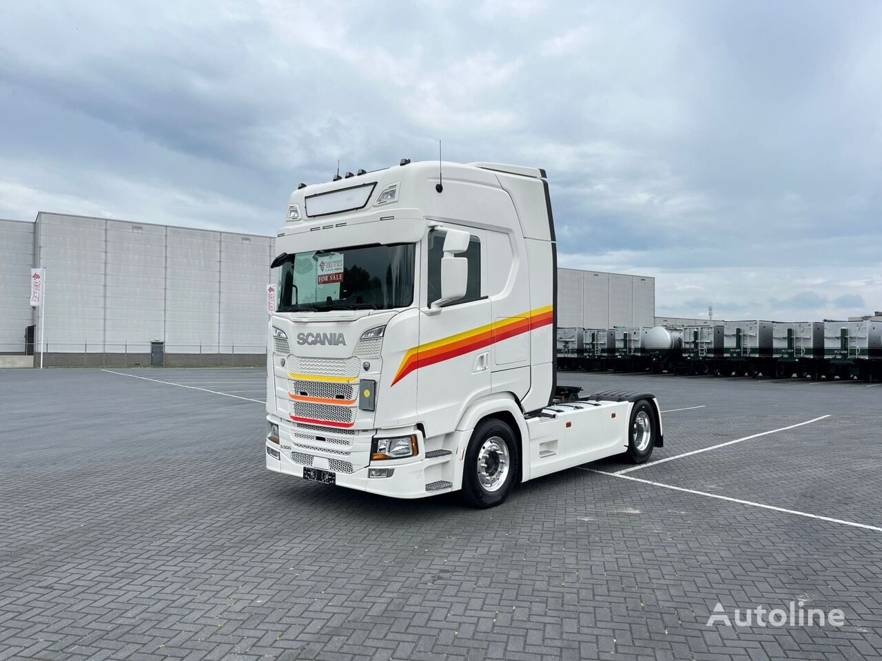 Scania S500 automaat,retarder, night airco, E6 truck tractor