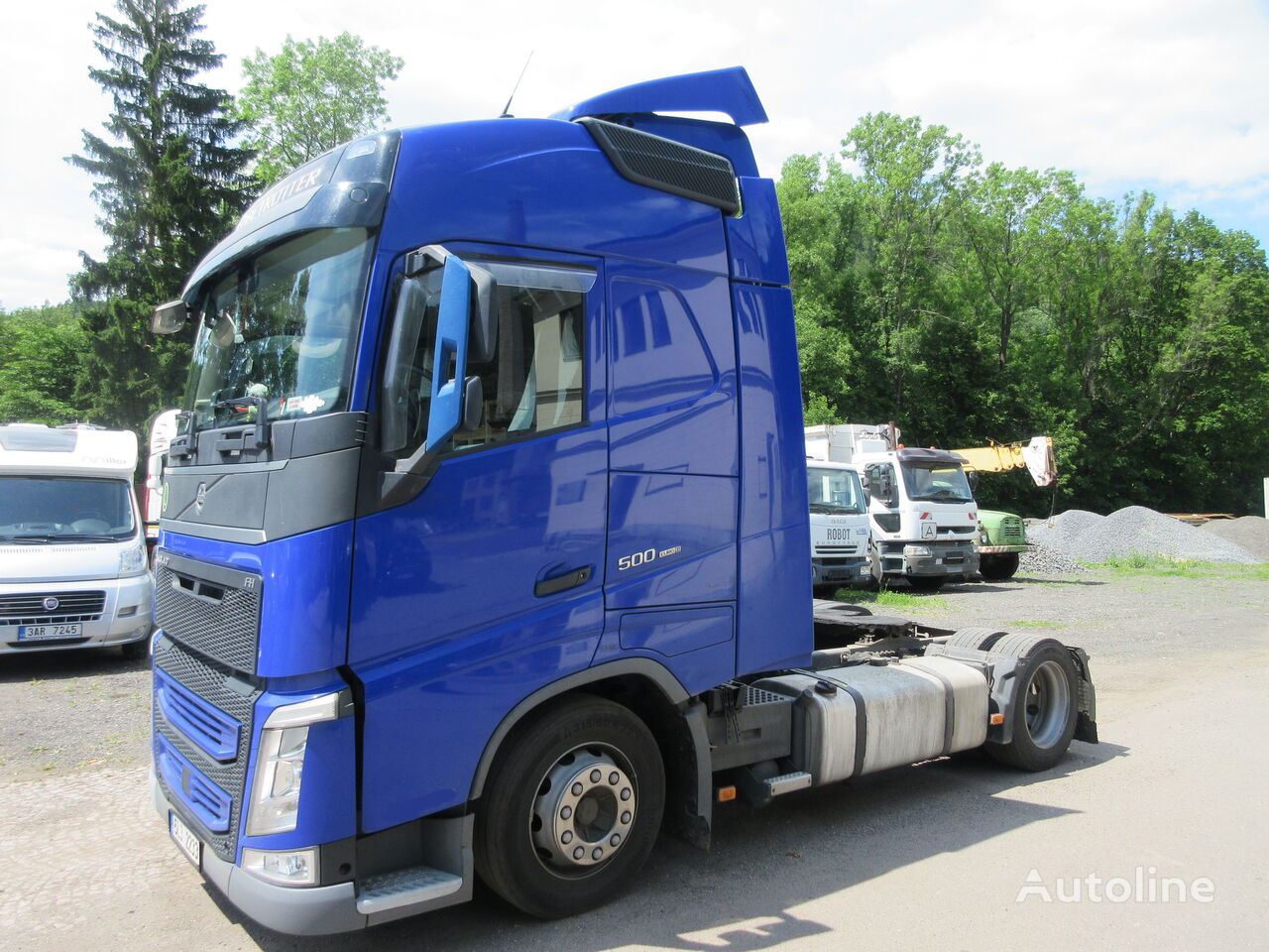 Volvo FH 500 AUTOMATIK MEGA truck tractor for sale Czechia ŽELEZNÝ BROD ...