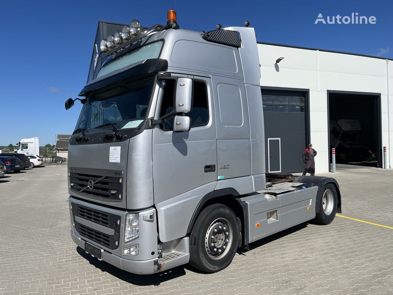 Volvo FH13.420XXL WITH HIDRAULICS truck tractor