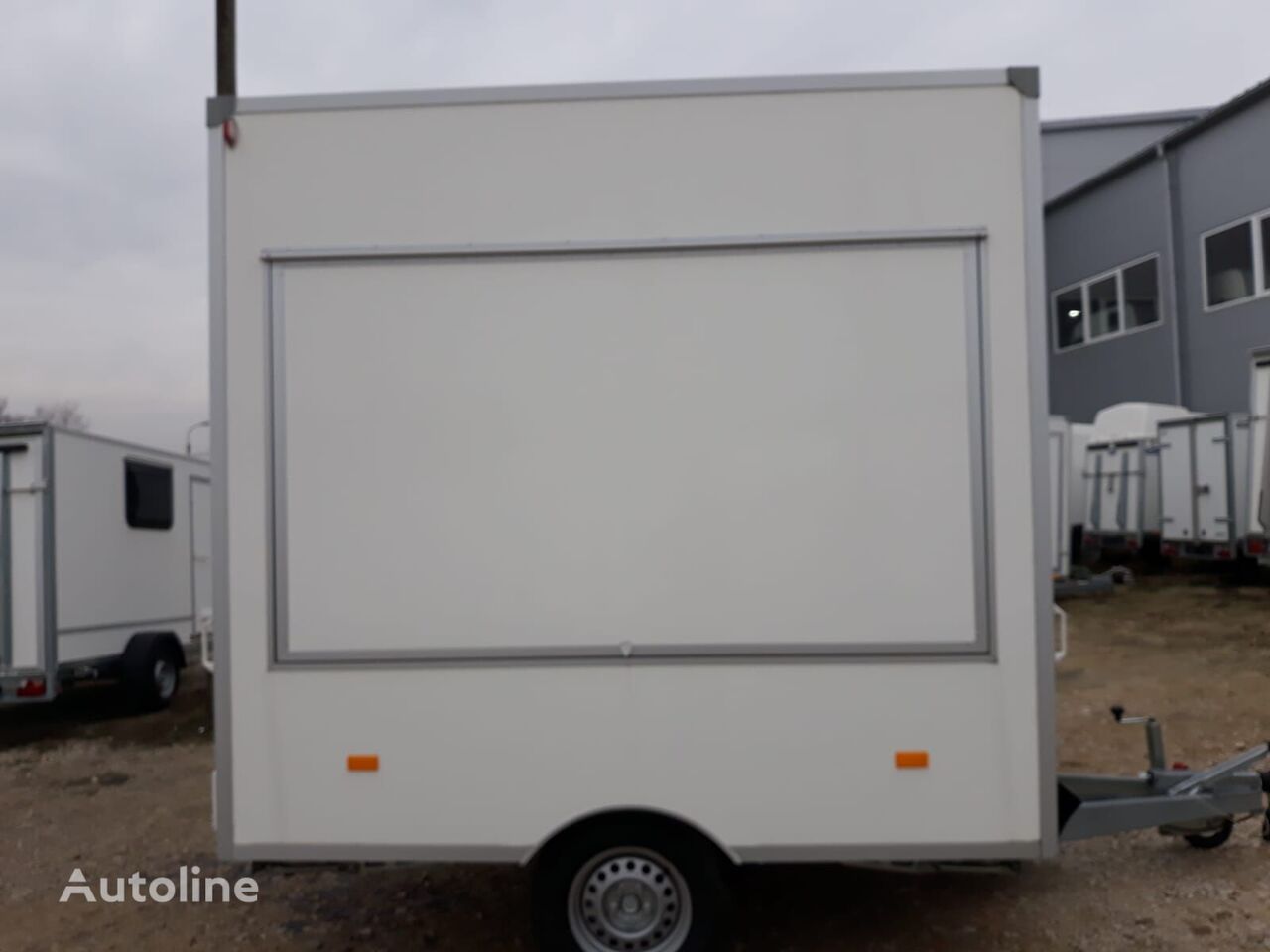 new Niewiadów H13251H Niewiadów single axle commercial trailer vending trailer