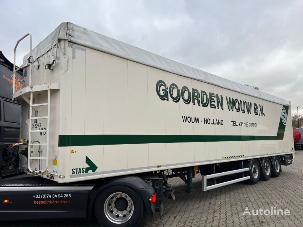 Stas 92m3 Cargo Floor, Agrar/GMP, Schijfremmen, top zustand walking floor  semi-trailer for sale Netherlands Saasveld, KU37515
